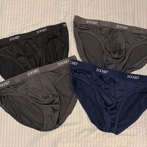 2xist Men's Briefs - Black, Gray, and Navy